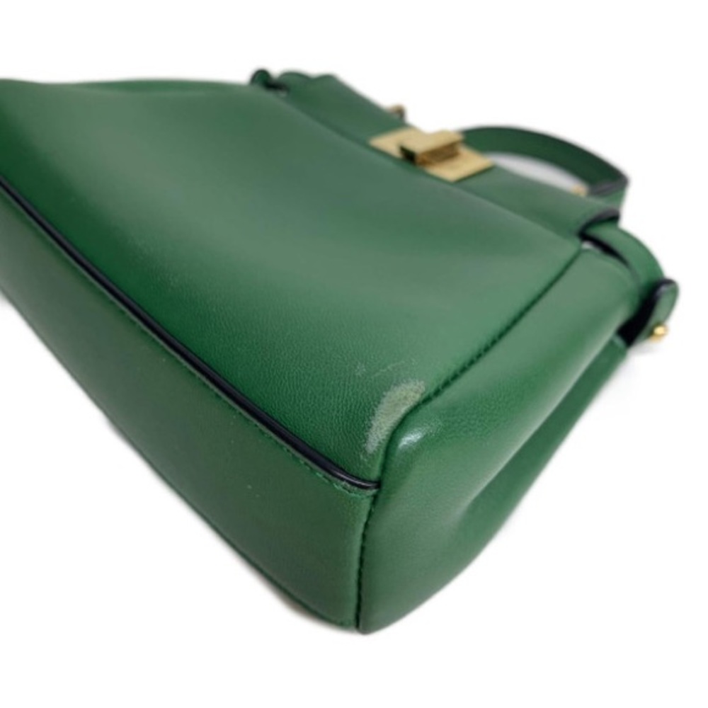 Fendi | Micro Peekaboo Bag - Kelly Green - Picture 9 of 16